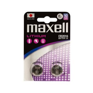 MAXELL Litiumparisto LITHIUM CR2016 2 kpl. 3V