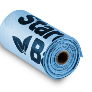 STARCHBAG BIO kompostoituvat kakkapussit vaaleansiniset – 1x15 kpl