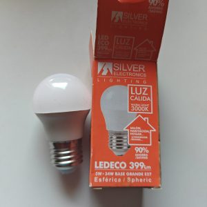 E27 LED-polttimo 5W (399 lm) – Silver Electronics Lighting