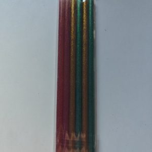 Glitter-liimapuikot 7 x 190 mm (6 kpl)