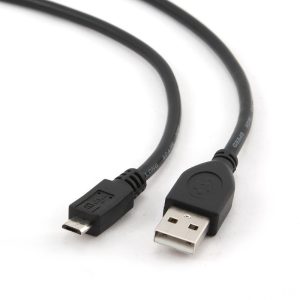 Gembird CCP-mUSB2-AMBM-6 USB-kaapeli 1,8 m USB 2.0 USB A Micro-USB B Musta