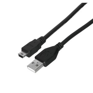 Gembird 1,8m USB 2.0 A/mini-USB M USB-kaapeli USB A Mini-USB B Musta