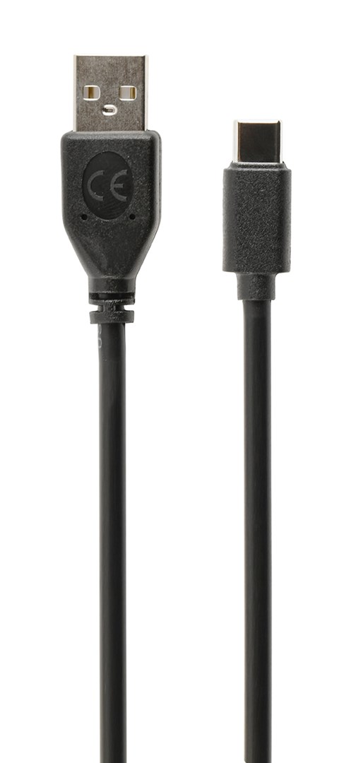 Gembird USB-A/USB-C, 1 m USB-kaapeli USB 2.0 USB A USB C Musta