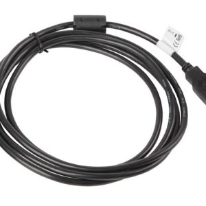 Lanberg CA-USBA-11CC-0018-BK USB-kaapeli USB 2.0 1,8 m USB B Musta