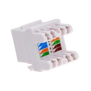 Alantec MKN-U5-1 johtoliitin RJ45 Valkoinen