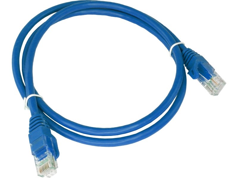 Alantec KKU5CZA1 verkkokaapeli Sininen 0,25 m Cat5e U/UTP (UTP)