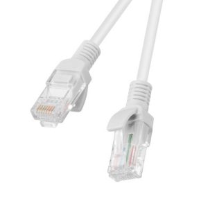 LANBERG PATCHCORD RJ45, KAT. 5E, UTP, 1M, HARMAA