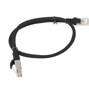 Lanberg PCU6-10CC-0050-BK verkkokaapeli 0,5 m Cat6 U/UTP (UTP) musta