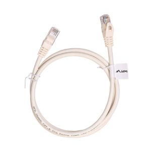 Lanberg PCU6-10CC-0100-W verkkokaapeli Valkoinen 1 m Cat6 U/UTP (UTP)