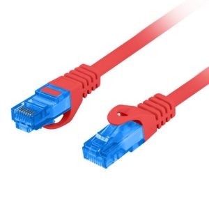 LANBERG PATCHCORD S/FTP CAT.6A 1M PUNAINEN LSZH