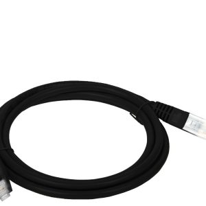 Alantec KKU5CZA2 verkkokaapeli Musta 2 m Cat5e U/UTP (UTP)