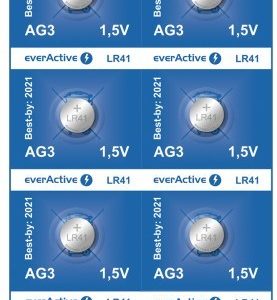 everActive G3 LR736 LR41 -minialkaliparistot, 10 kpl