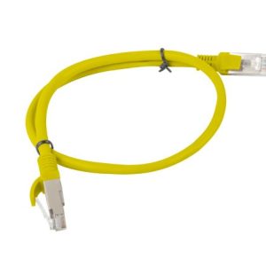 LANBERG PATCHCORD UTP CAT.5E 0.5M YELLOW PCU5-10CC-0050-S